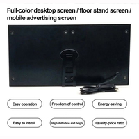 Affichage LED, écran de sol et d'ordinateur de bureau, publicité mobile, affichage numérique couleur pleine, contrôlé par WiFi, personnalisable