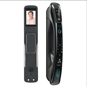 Vanshui an ninh nhà cửa gỗ thông minh khóa 3D Nhận dạng khuôn mặt thẻ truy cập tốc độ cao thấp giả báo động máy ảnh tuya Wifi đám mây - Product Image 2