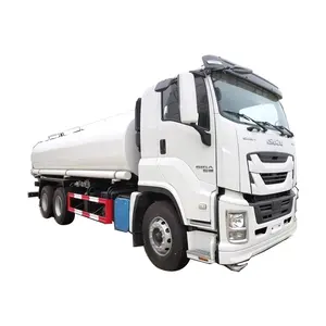Isuzu giga camion-citerne à eau 6X4 20000 litres camion de transport de jus de lait d'eau potable