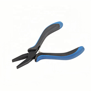 Alicates de Pesca de Punta Plana, Herramienta para Atar Anzuelos y Líneas, 4.5 Pulgadas, Acero Pulido de Alta Dureza, Alicates Multiusos - Product Image 1