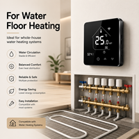 Termostato Inteligente Programable Comfurter Resistente al Agua con Garantía de 3 Años, Controlador de Temperatura Wifi con Sensor Externo