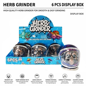 Hot Selling Custom 4-Layer <b>Herb</b> <b>Grinder</b> Zinc Alloy Material Dry <b>Herb</b> <b>Grinder</b> for Smoking Durable Lighter & Accessory - Product Image 1