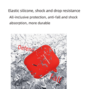 Custodia protettiva per auricolare in Silicone addensato custodia protettiva per auricolare per <span class=keywords><strong>Apple</strong></span> Airpods custodia 1/2 - Product Image 4