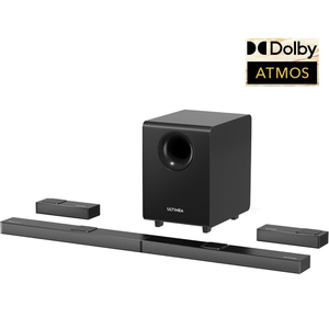 Barre de son ULTIMEA Nova S90 : 12 haut-parleurs, 4 en directrice ascendente, barre de son Dolby Atmos avec caisson de basses sans fil de 8 pouces et enceintes arrière - Product Image 6