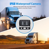 Système de caméra de recul AHD 1080P 4PIN à grand angle de vue, moniteur 7 pouces, étanche IP68, vision nocturne, caméra de recul CVBS pour voiture