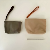 Sac de maquillage promotionnel personnalisé avec logo, en toile, cadeau d'entreprise, offert avec l'achat, sac de beauté, commande en gros pour événements, direct usine