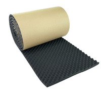 Rouleaux de mousse acoustique insonorisante en polyuréthane haute densité moderne NRC 0.5 pour hôtels/bureaux/villas/KTV/salles de radio