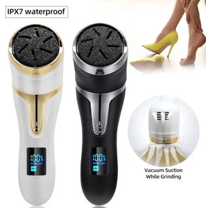 Ponceuse de pédicure électrique Rechargeable étanche 2 vitesses dissolvant de callosités des pieds fichier efficace de callosités de la peau morte masseur de pieds - Product Image 5