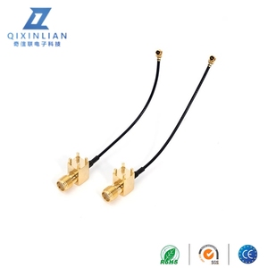 SMA Nữ hàn tấm jack nối để U.FL thiết bị đầu cuối cáp 200mm chiều dài - Product Image 2