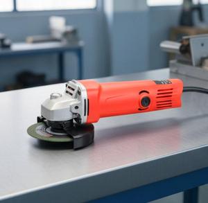 Amoladora Angular Eléctrica <span class=keywords><strong>de</strong></span> Grado Industrial Tipo 100 con Motor <span class=keywords><strong>de</strong></span> Escobillas, Alimentación CA, para Cortar, Pulir y Lijar - Product Image 1