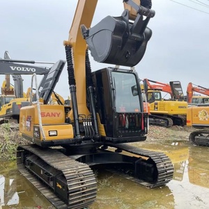 Excavatrice de chantier municipale d'occasion Sany SY135C de 13,5 tonnes, livraison directe d'usine, haute qualité - Product Image 1