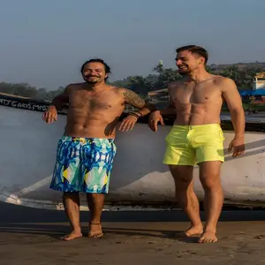 Quick Dry Everyday Beach Board Shorts for Men Shorts beach street wear repreve Breathable waterproof swim trunks for men