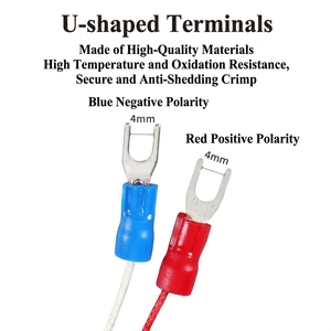 Sonde thermocouple de 50/100/150/200 mm de longueur personnalisable avec fil tressé anti-interférence <span class=keywords><strong>pour</strong></span> extrudeuse, four et machines à plastique - Product Image 1
