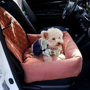 Cane in stile personalizzato sedile auto letto rimovibile lavabile Pet viaggio Booster