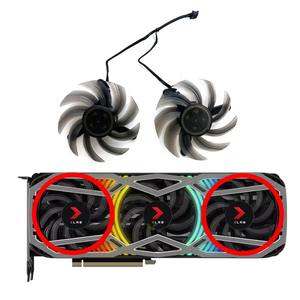 TH8015S2H-PCC01 81มม. สำหรับการเปลี่ยนการ์ดจอ PNY GeForce RTX3070 3070ti 3080 3080ti 3090 XLR8พัดลม RGB EPIC-X พัดลมสามตัว - Product Image 6