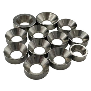 Hochwertige glatte Oberfläche Edelstahl M4 M5 konische Waschungen Kontaschenwaschungen für Klettermontagedanwendungen - Product Image 1