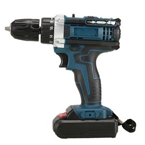 12V Lithium Battery Dual-speed Rechargeable <b>Drill</b> 21V Multi-functional Household Screwdriver <b>Hand</b> AT-CD2102-24 Household Use Dec - Product Image 4