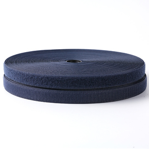 Bandes auto-agrippantes personnalisées en nylon bleu imperméable, <span class=keywords><strong>double</strong></span> face, à coudre, auto-adhésives, écologiques, pour vêtements et bagages - Product Image 1