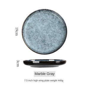 Cổ Điển Nhật Bản Phong Cách Sâu Tấm Gốm Cao Bên Thiết Kế Thanh Lịch Hộ Gia Đình Khách Sạn Bộ Đồ Ăn Cho Cao Cấp Ăn Uống Kinh nghiệm Cho - Product Image 6