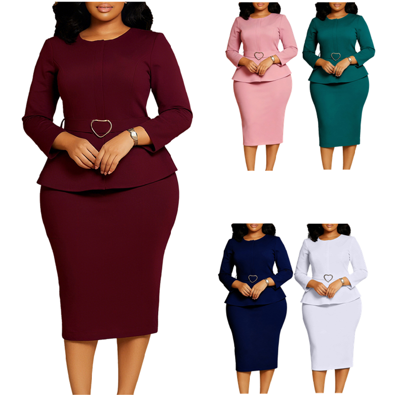 Elegant Neck Work Dress Professional New Design