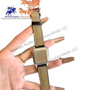 Light Luxury Women's Quartz Watch with Steel Leather Strap Simple Analog Dial Display Supply for Schoolgirl Fashion Cartiers - Product Image 5