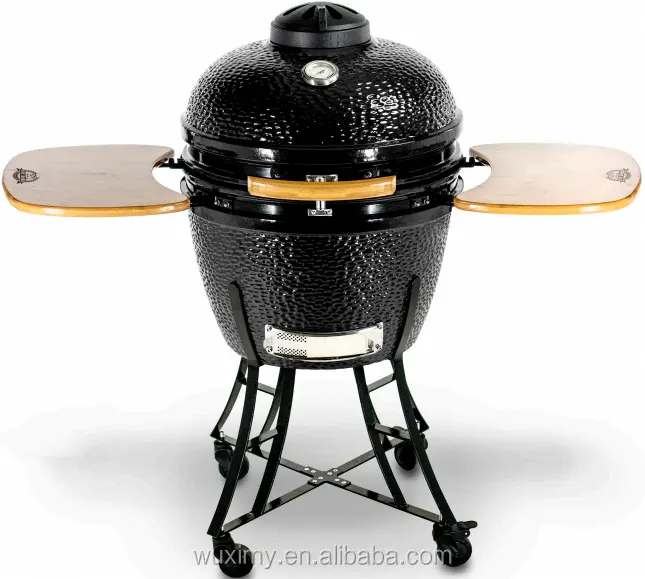 Cinese OEM & ODM grande 22 pollici in ceramica a forma di uovo produttore Kamado all'aperto barbecue cucina Grill