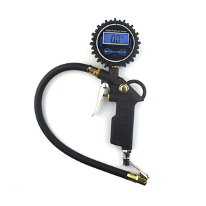 Manomètre numérique de pression des pneus 0-220 Psi avec rétroéclairage pour véhicules et pneus - Product Image 1