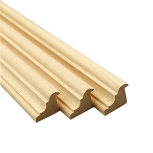 Trang trí moldings vương miện cornice bán buôn nội thất MDF đúc cho đồ nội thất tủ sách phòng khách Trần góc - Product Image 6