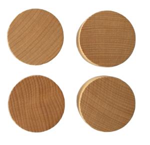 Disco de Madera Maciza de 53 mm para Shuffleboard, Estilo Playa - Product Image 3