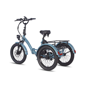 Tricycle à 3 roues F20, moteur de moyeu arrière, batterie lithium, 7 vitesses, cadre en aluminium, porte-bagages arrière 48V - Product Image 1