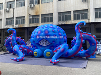 Tente gonflable à tentacules de pieuvre gonflable géante pour décoration de fête musicale