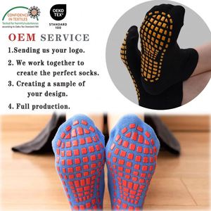 Anti-slip Socks Children Playground <b>Trampoline</b> Grip Socks - Product Image 2