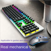 Ensemble clavier et souris AOC KM410 manipulateur sentiment ordinateur portable bureau jeu accessoires informatiques à domicile