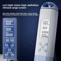 Corde à sauter lestée intelligente pour le fitness, double mode sans fil et corde longue, équipement d'exercice professionnel pour la maison et la salle de sport