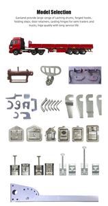 定制优质半挂车备件卡车拖车门铰链 - Product Image 4