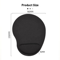 Tapis de Jeu PC Personnalisé, Tapis de Souris EVA Personnalisé Dessin Animé, Tapis de Souris de Jeu d'Usine avec Repose-Poignet, Tapis de Bureau pour Bureau et Maison
