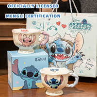Tasse en céramique à motif de dessin animé avec poignée, tasse à café et à lait personnalisée pour le bureau, la maison et les cadeaux