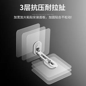 Town Head Cabinet Anti-Tipping Device Extended Size Plastic Safety Fixation For Furniture Child Proofing - Product Image 2