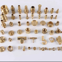 Tornillos de latón para banjo, mecanizado CNC torneado-fresado, conductos de fluido huecos de cobre personalizados