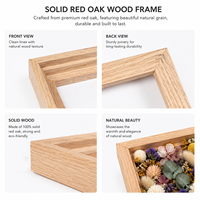 Pixy Canvas 22x28 Inch Bingkai Kanvas Modern Kreatif Set Panel Kayu Oak Alami Kanvas Terentang Cocok untuk Karya Seni dengan Ketebalan 5/8" 7/8"