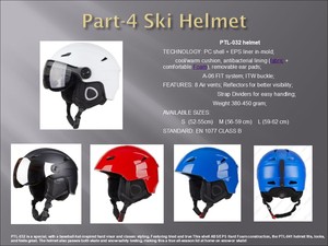Casque de ski et de <span class=keywords><strong>neige</strong></span> unisexe de haute qualité, <span class=keywords><strong>produit</strong></span> OEM approuvé CE EN1077 pour l'hiver - Product Image 2