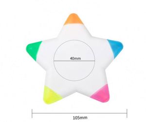 Marcadores de Estrella Personalizados con Puntas de Pincel, 5 Colores Suaves para Diario Creativo y Marcado con Acuarelas No Tóxicas - Product Image 2