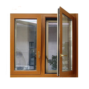 Ventanas abatibles con aislamiento térmico CERTIFICADO DE Canadá, <span class=keywords><strong>gafas</strong></span> triples, rotura térmica, ventanas de inclinación y giro de aluminio - Product Image 6