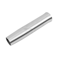 Accessoires de bateau en aluminium, support de canne à pêche évasé à souder de 260 mm