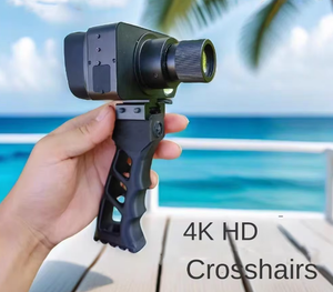 Monocular de <span class=keywords><strong>Visión</strong></span> Nocturna NV99Y con Aumento de 5X, Alcance de 3-400m, <span class=keywords><strong>Visión</strong></span> Totalmente en Negro, 4K HD a Todo Color, Día/Noche, Retícula de Apuntamiento - Product Image 5