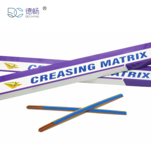Matriz de PVC de Alta Calidad para Adhesivos Plásticos, Matriz de Fibra para Hendido de 0.4*1.3mm, Matriz de Hendido de Plástico para Troqueladora - Product Image 1