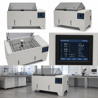 Écran tactile PLC programmable de 7 pouces pour appareil de test de pulvérisation de sel en chambre d'essai |   Machine d'essai de corrosion CASS/NSS de haute précision |   60L/90L/120L