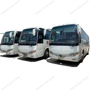 Venta caliente usado ZK6110 Coach Bus China marca Diesel transmisión Manual Leafspring suspensión segunda mano entrenadores en buenas condiciones - Product Image 1