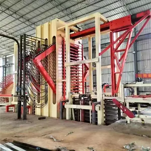 Mesin pengerjaan kayu Tiongkok peralatan jalur produksi OSB mesin panel berbasis kayu