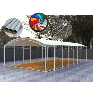 Estructuras Tensadas Modulares para Estadios, Carpa para Cancha de Baloncesto, Carpa para Pista de Pádel, Estructura de Acero, Techos Tensados para Cancha de Tenis - Product Image 1